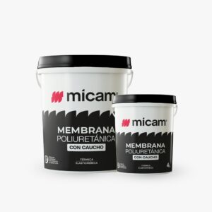 Membrana con caucho